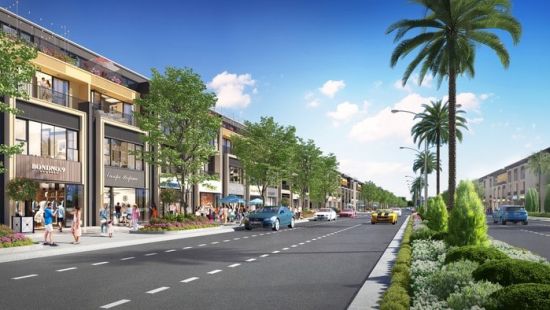 Biệt thự thương mại song lập